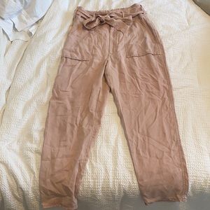 Blush pink Abercrombie & Fitch pants